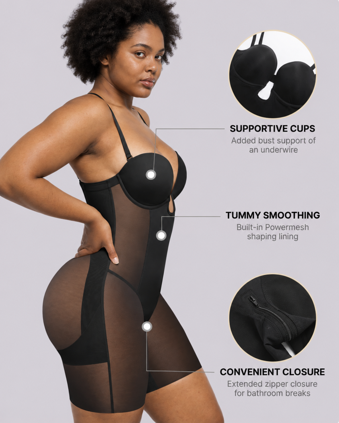 Deep Plunge Bodysuit
